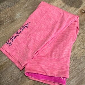 Lilly Pulitzer Bright Pink Activewear Leggings